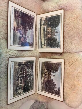 Pimpernel Colonial Williamsburg place mats Set of 4 - 15 3/4" x 11 3/4"